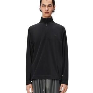 Rains Addis Unisex Fleece Half Zip Pullover